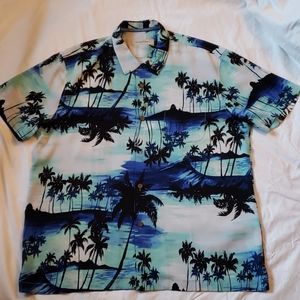 Tommy Bahama Sunset Island Hawaiian Shirt
